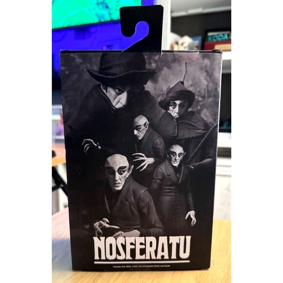 New NECA Nosferatu Ultimate Count Orlok Black and White 7" Scale Action Figure - Picture 4 of 10